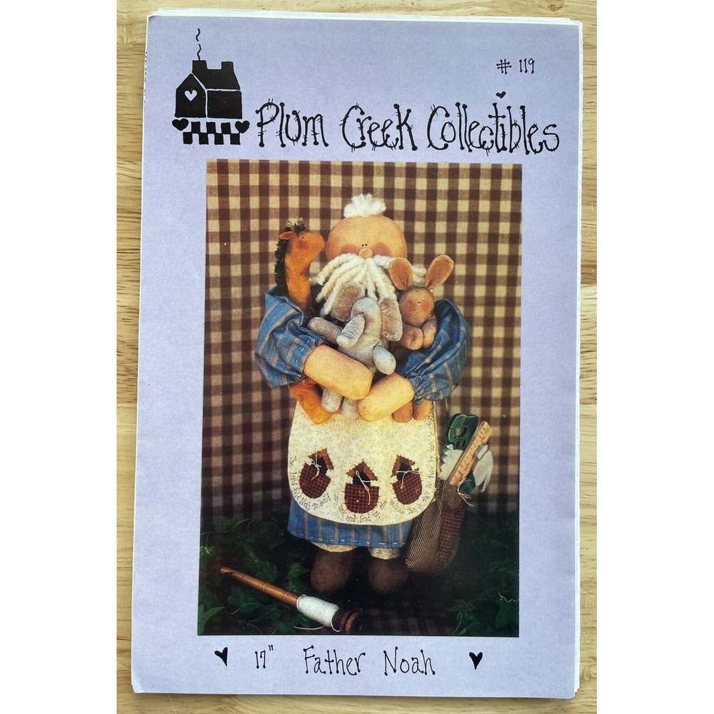 Plum Creek Collectibles‎ 17" Father Noah Craft Pattern